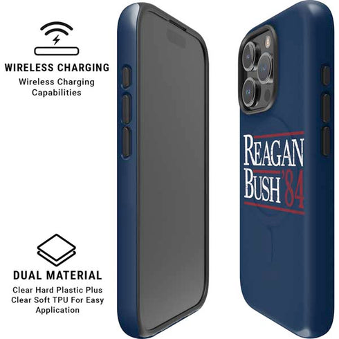 Reagan Bush 84 iPhone 16 Pro Max Magsafe Impact Case